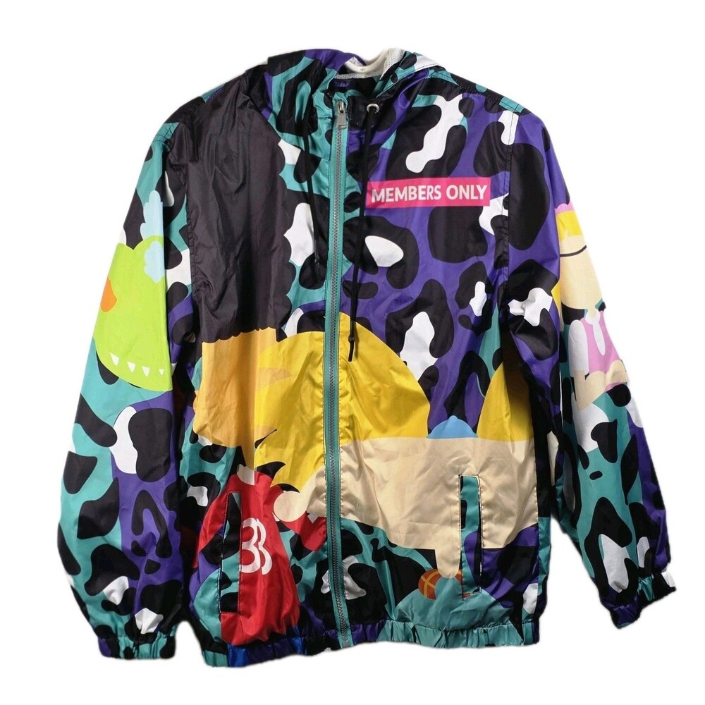 Members Only X Size Small Nickelodeon Windbreaker